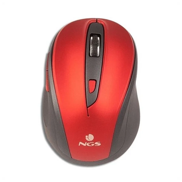 Wireless Mouse NGS EVOMUTERED Plug and play Red