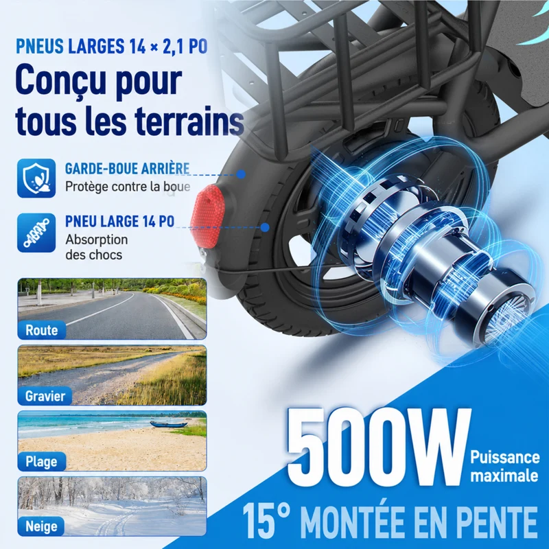 Gyrocopters - Trottinette électrique Zeno 2.0 pour adultes et adolescents - Vitesse 32 km/h - Autonomie 40 km - Application - Noir