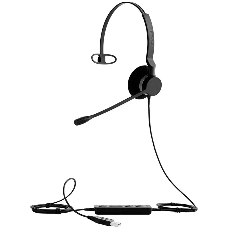 Jabra - Micro-casque BIZ 2300 Microsoft Mono USB Type-A
