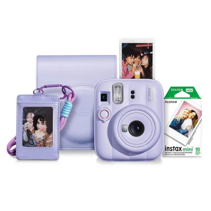 FUJIFILM - Ensemble avec appareil instantané instax mini 13 - Violet feutré