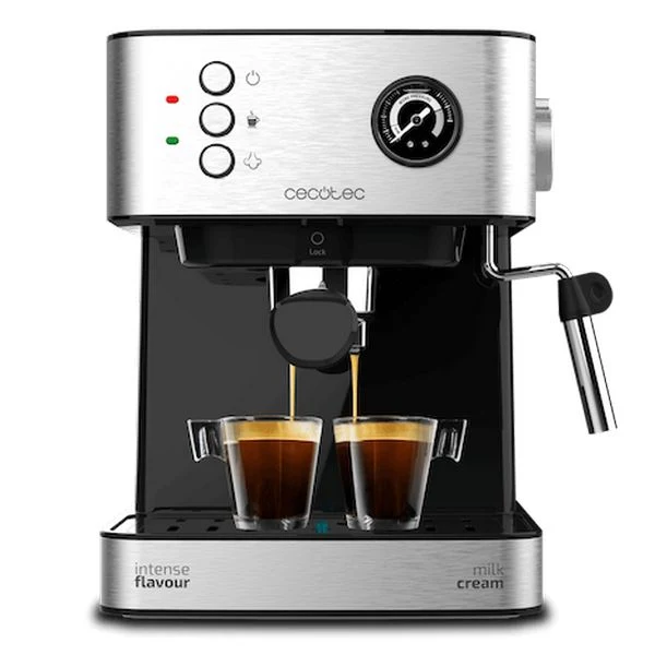 Express Manual Coffee Machine Cecotec Power Espresso 20 Professionale 1,5 L Silver Black