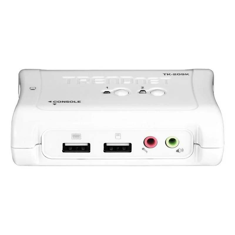 Trendnet – Trousse de commutateur USB KVM à 2 ports avec Audio