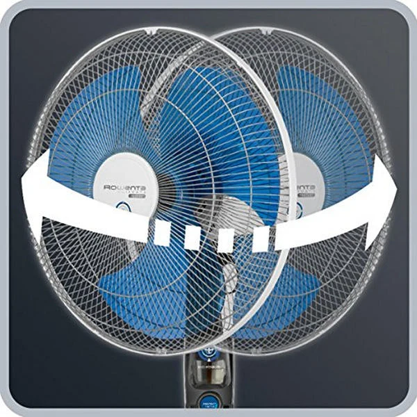 Standing Fan with Anti-mosquito Setting Rowenta Ultimate Protect VU4210F0 60W 115/145 x 40 cm
