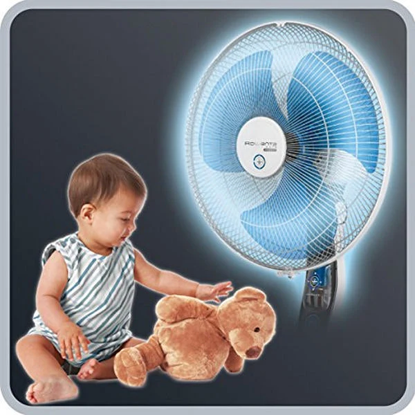 Standing Fan with Anti-mosquito Setting Rowenta Ultimate Protect VU4210F0 60W 115/145 x 40 cm