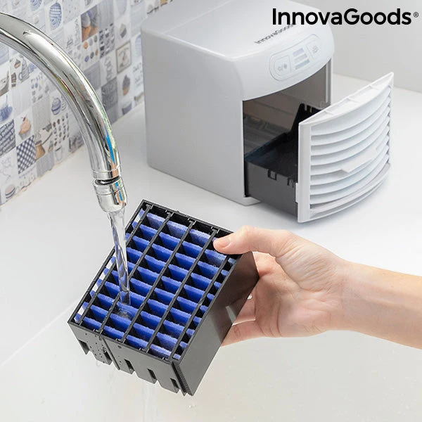 Mini LED Portable Evaporator Air Conditioner Freezyq+ InnovaGoods