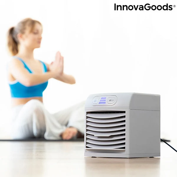 Mini LED Portable Evaporator Air Conditioner Freezyq+ InnovaGoods
