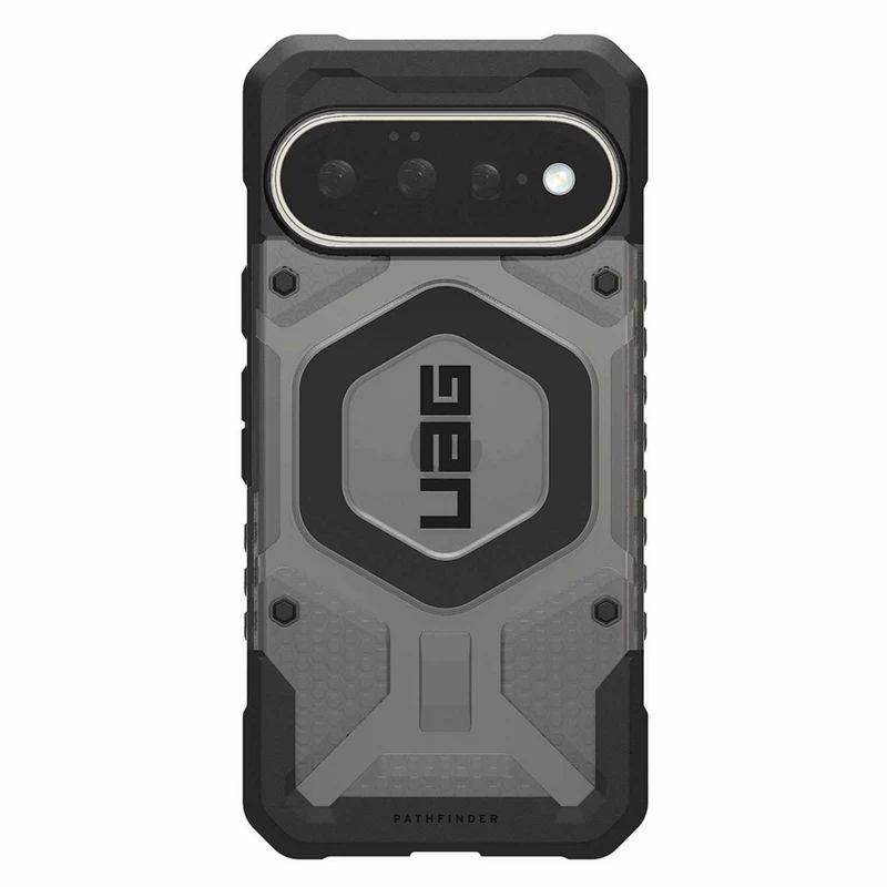 UAG - Étui robuste Pathfinder Clear avec aimant pour Google Pixel 11/Pixel 11 Pro - Ash/Noir