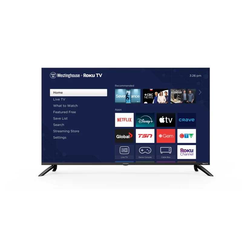 Westinghouse 50" 4K UHD Roku Smart TV