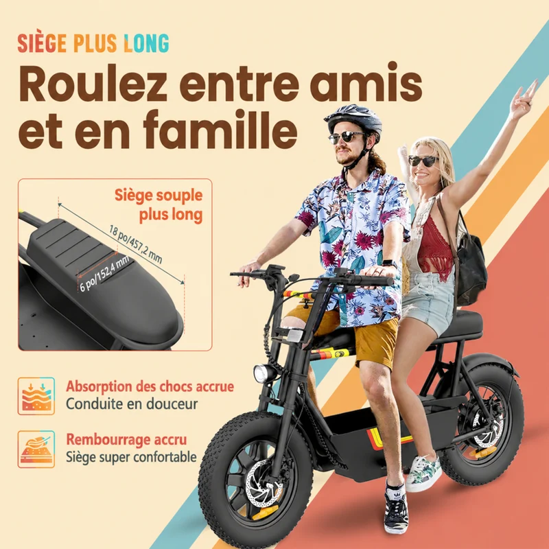 Gyrocopters - Trottinette électrique Vortex pour adultes et adolescents - Vitesse 32 km/h - Autonomie 28 km - Application - Noir