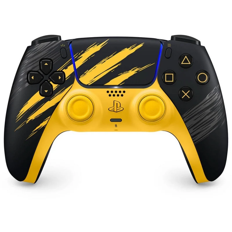 PlayStation - Manette de jeu sans fil DualSense - Édition limitée Marvels Wolverine Jaune combattant