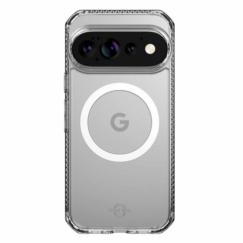 ITSKINS - Étui Hybrid_R Clear avec MagSafe pour Google Pixel 11/11 Pro