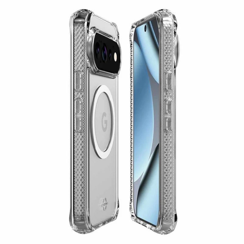 ITSKINS - Étui Hybrid_R Clear avec MagSafe pour Google Pixel 11/11 Pro