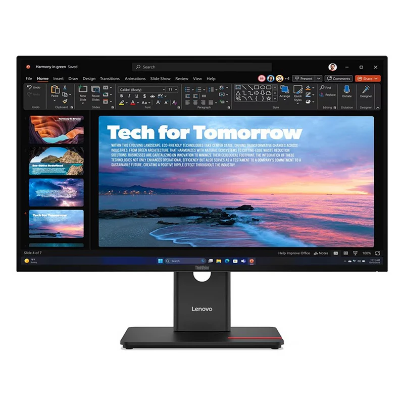 Lenovo ThinkVision 27" QHD IPS WLED 16:9 4ms 350 cd/m² 1500:1 Monitor - T27QD-40