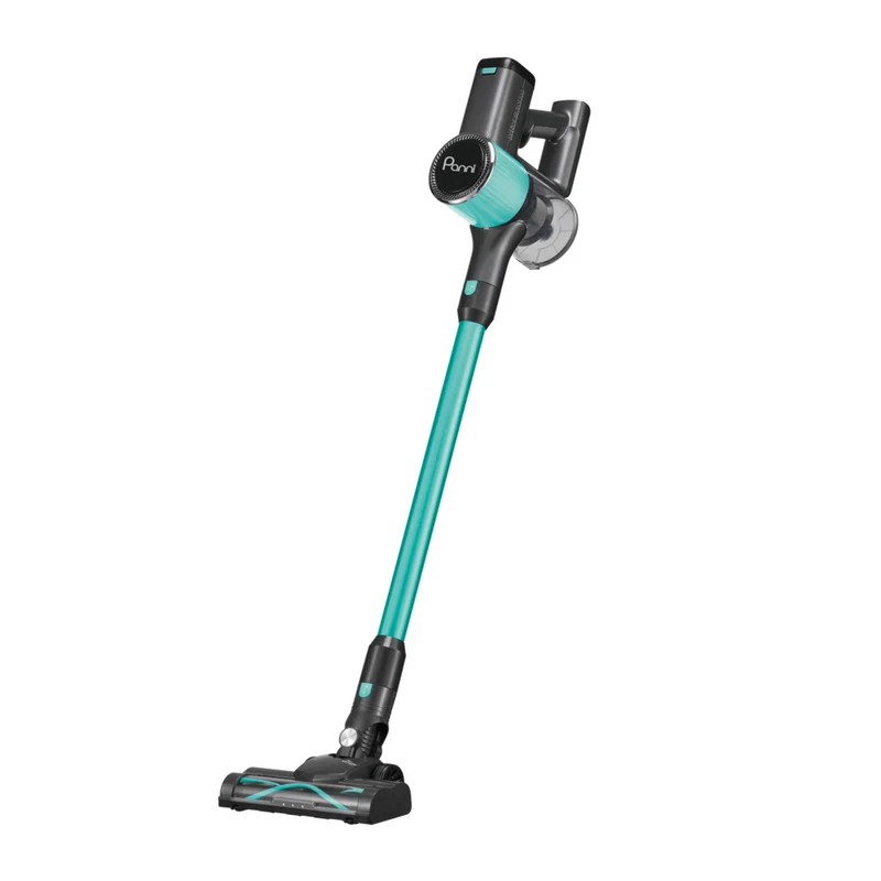 Panni - S7217 Aspirateur balai sans fil 3-en-1 avec design autoportant, bleu sarcelle