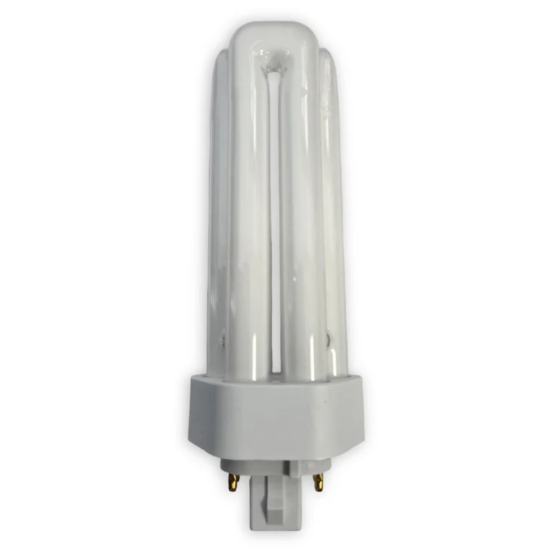 Northern Stars Fluorescent Plug In Light Bulb - CFL-PLT18/35/4P 3500K 18W GX24q-2 1200LM - Frosted - 2 Pack
