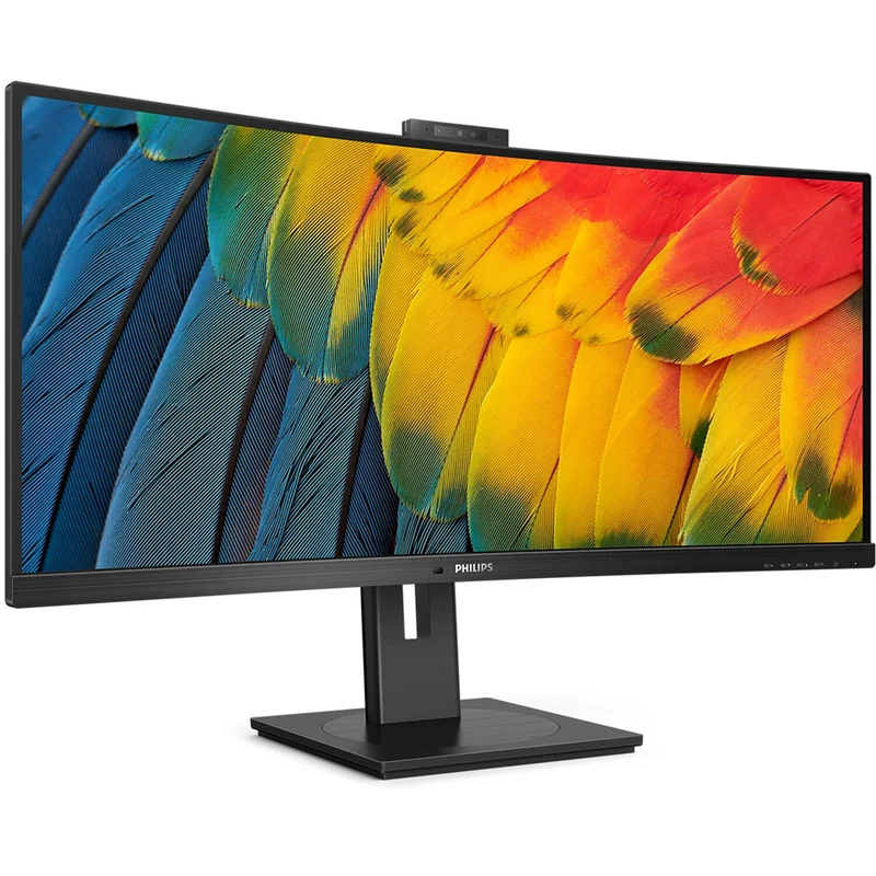 Philips 34 " Ultrawide WQHD Curved VA 120 Hz 4 ms Video Conferencing Monitor - 34B1U5600CH