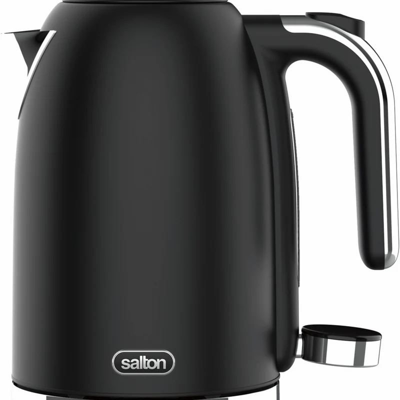 Salton NuRetro Digital 1.7 L Kettle - Midnight Black