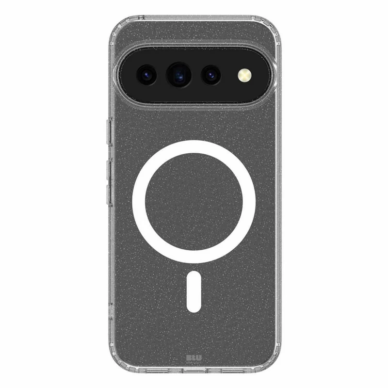 Blu Element Dropzone Rugged Glitter Case with Magnets for Pixel 11 Pro XL - Clear