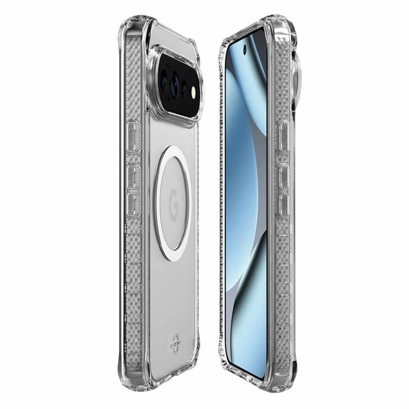 ITSKINS - Étui Hybrid_R Clear avec MagSafe pour Google Pixel 11 Pro XL