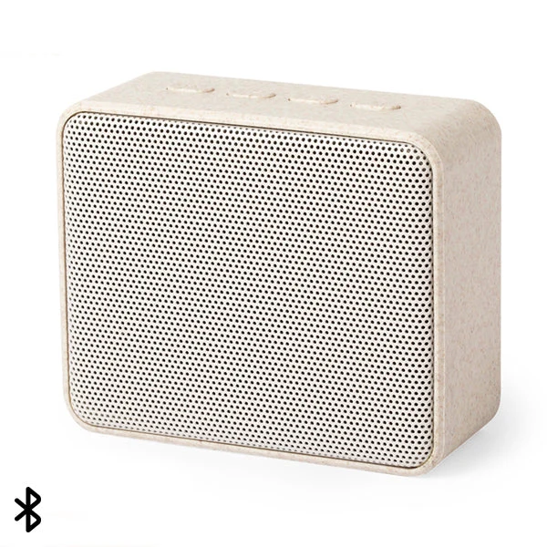 Bluetooth Speakers 3W 146541 Wheat straw Abs
