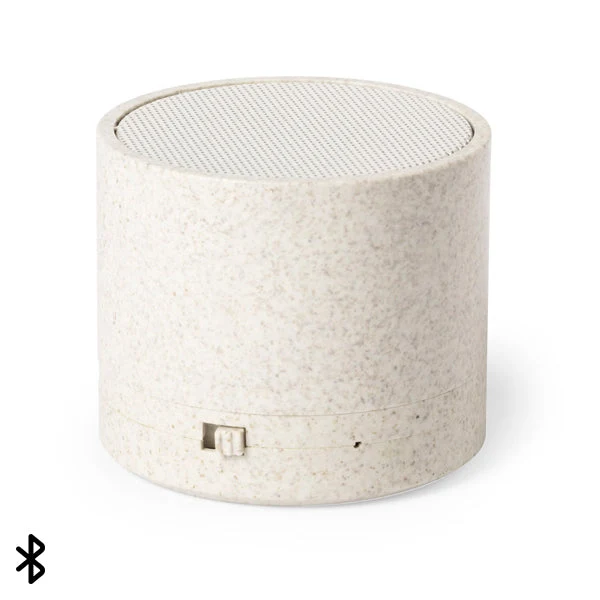 Bluetooth Speakers 3W 146540 Wheat straw Abs