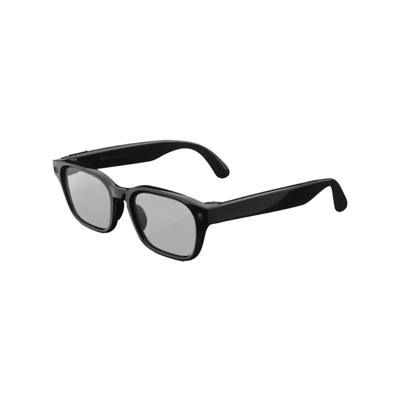 Meta Adventurer AI Glasses - Black/Transitions Grey Lenses