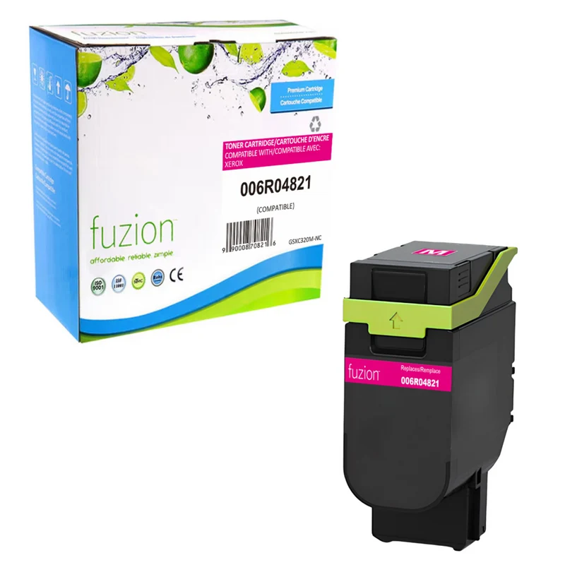 fuzion Xerox 006R04821 Compatible Toner - Standard Yield - Magenta