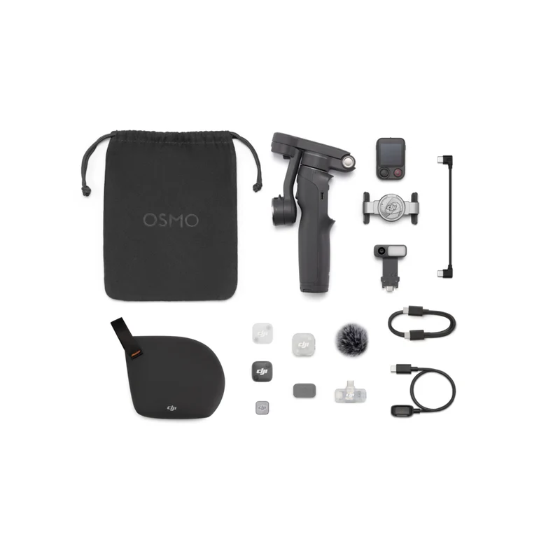 DJI - Stabilisateur pour téléphone Osmo Mobile 8P Bundle Créateur