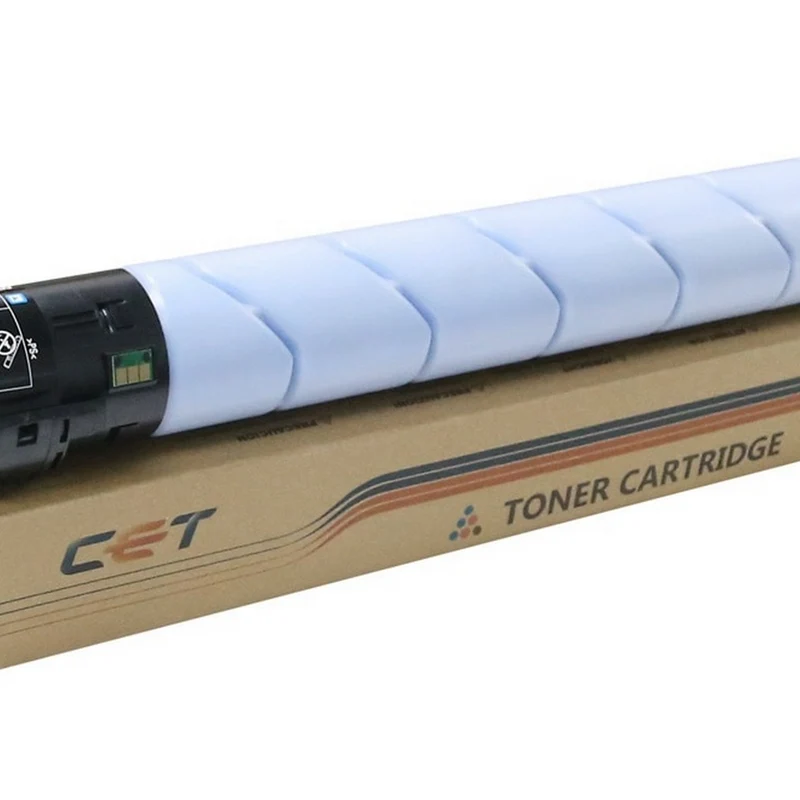 CET Konica Minolta Bizhub C454/554/454e/554e TN-512C Toner Cartridge - Standard Yield - Cyan