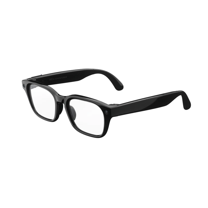Meta - Lunettes Adventurer - Classiques noir, lentilles transparentes