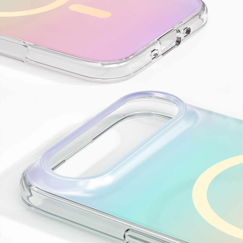 Ideal of Sweden Clear Compatible with MagSafe Mid Case for iPhone 17 Air - Shimmer