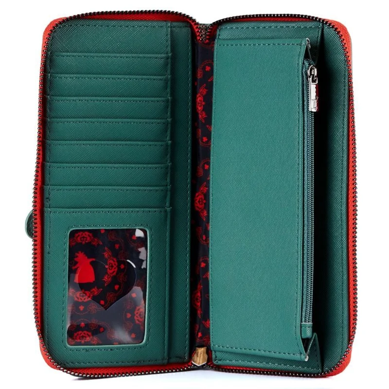 Loungefly Disney Alice in Wonderland - Queen of Hearts Zip Around Wallet