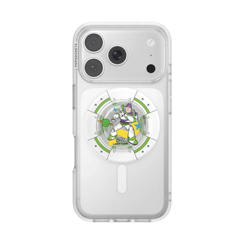 Toy Story X PopSockets PopGrip MagSafe Phone Grip/Stand with Swappable Top (Buzz)