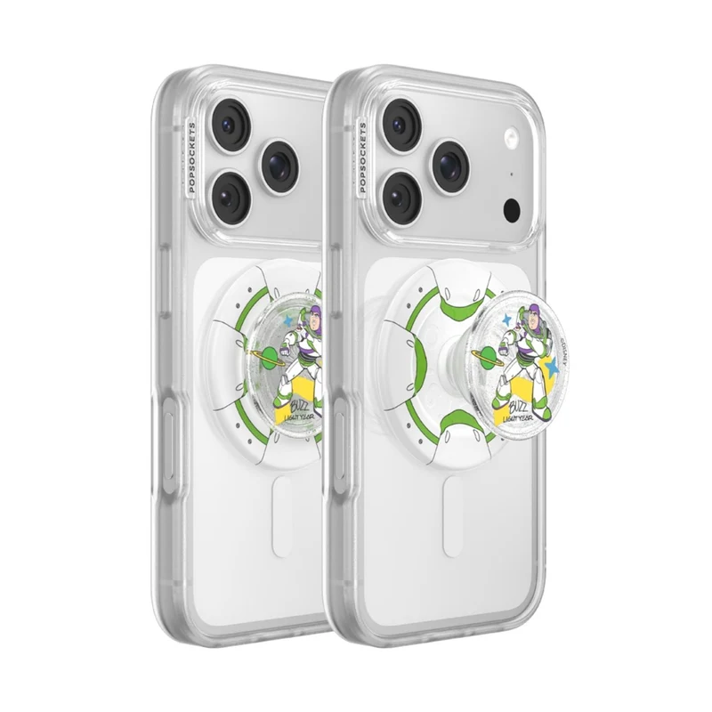 Toy Story X PopSockets PopGrip MagSafe Phone Grip/Stand with Swappable Top (Buzz)