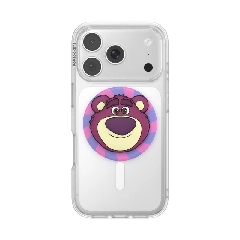 Toy Story X PopSockets PopGrip MagSafe Phone Grip/Stand with Swappable Top (Popout Lotso)