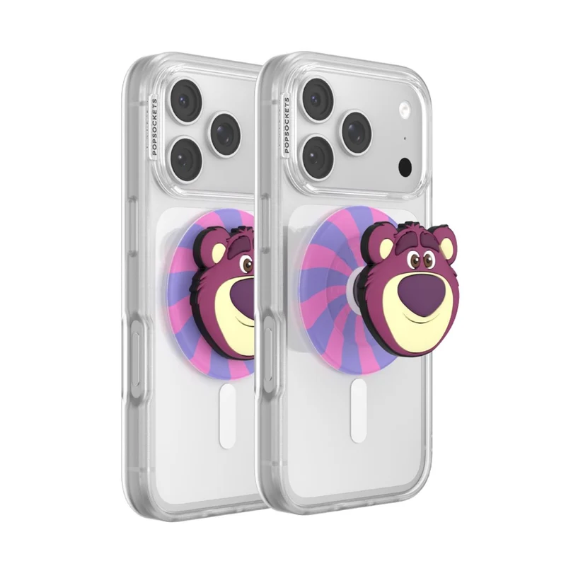 Toy Story X PopSockets PopGrip MagSafe Phone Grip/Stand with Swappable Top (Popout Lotso)