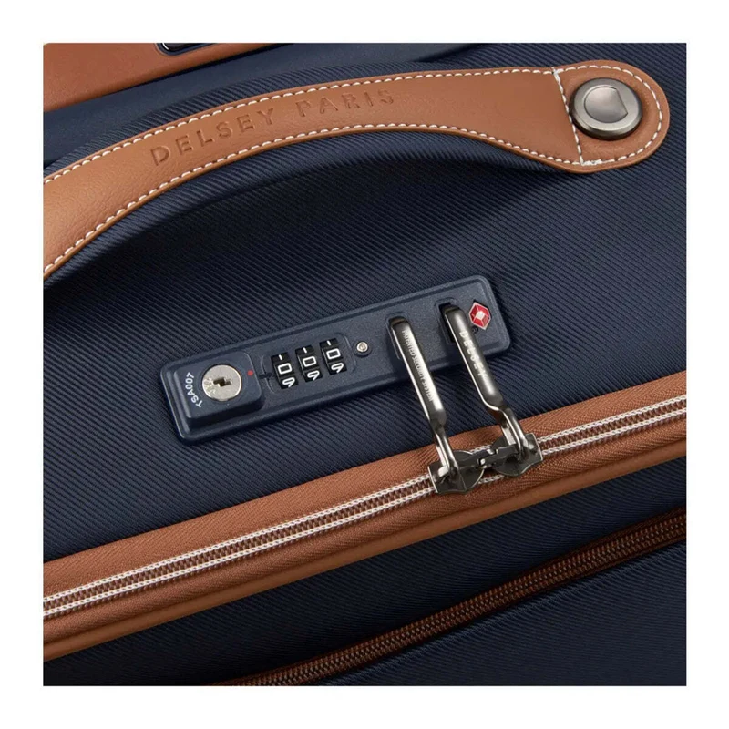Delsey Chatelet Air 2.0 - 40 cm Underseater Suitcase with Laptop Pocket - Navy Blue