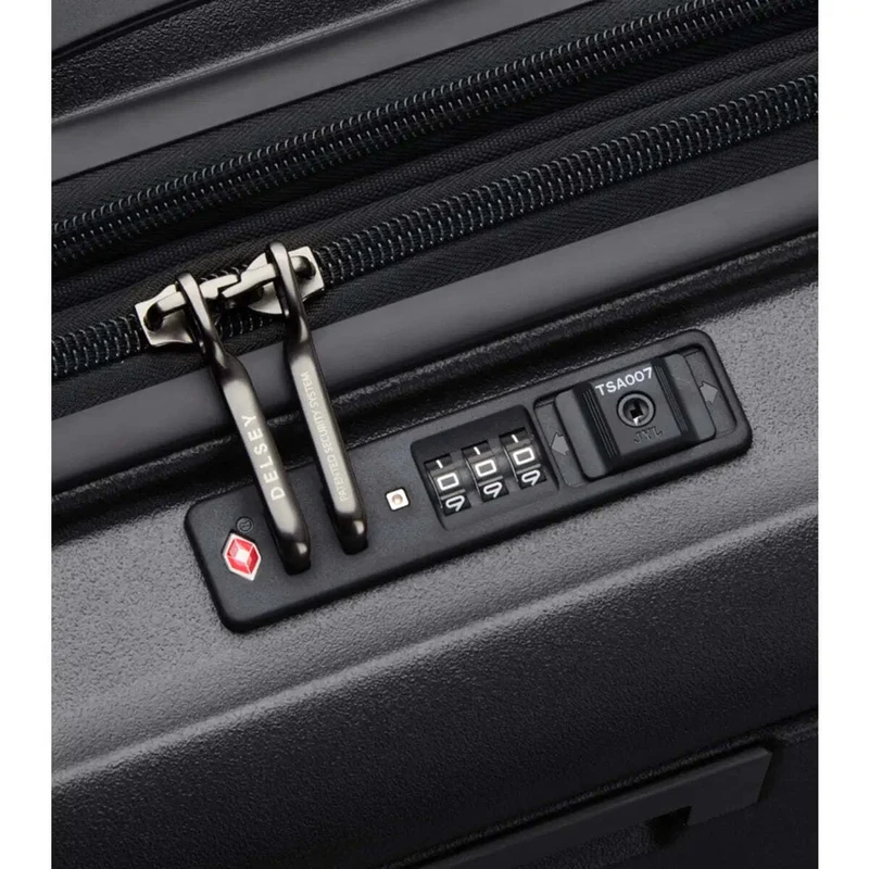 Delsey Turenne 2.0 - 55 cm 4-Wheel Carry-on Laptop Suitcase - Black