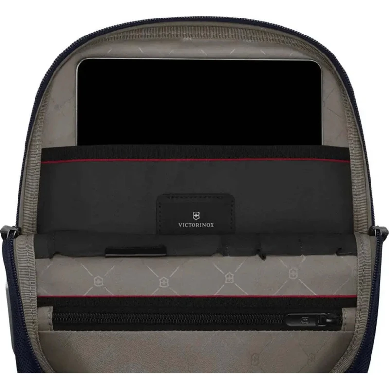 Victorinox Werks Traveler 7.0 Expandable 14" Laptop Crossbody Bag Navy Blue