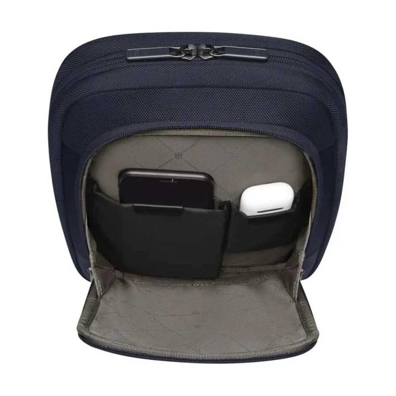Victorinox Werks Traveler 7.0 Expandable 14" Laptop Crossbody Bag Navy Blue
