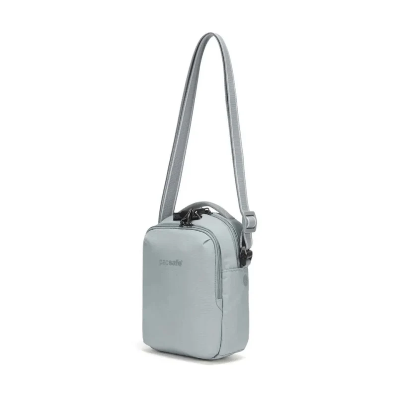 Pacsafe V Companion Anti-Theft Crossbody Bag RFID Tablet Fit Digital Grey