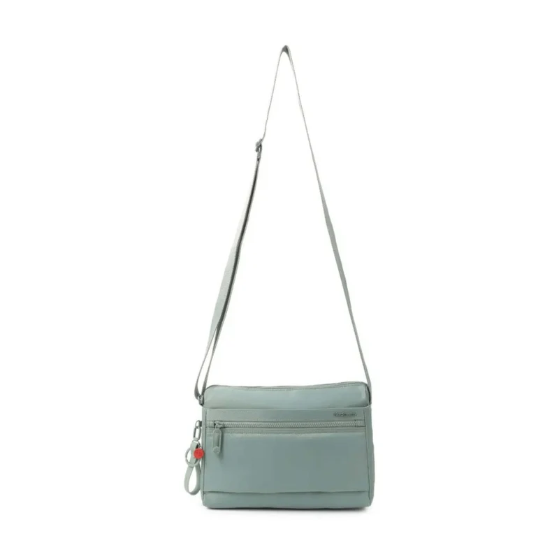 Hedgren Eye Neo RFID Pocket Water Repellent Crossbody Bag Green Milieu