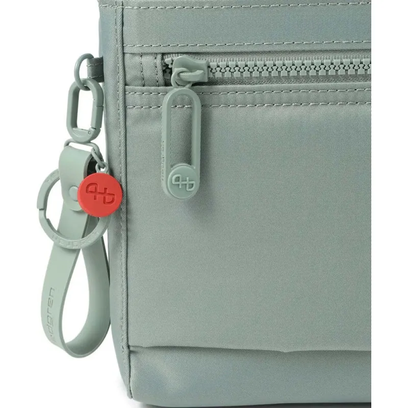 Hedgren Eye Neo RFID Pocket Water Repellent Crossbody Bag Green Milieu