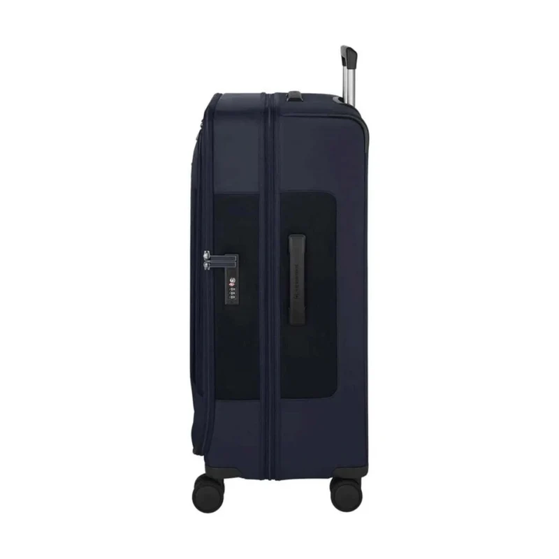 Victorinox 7.0 Werks Traveller Expandable Softside Suitcase Luggage L Navy Large