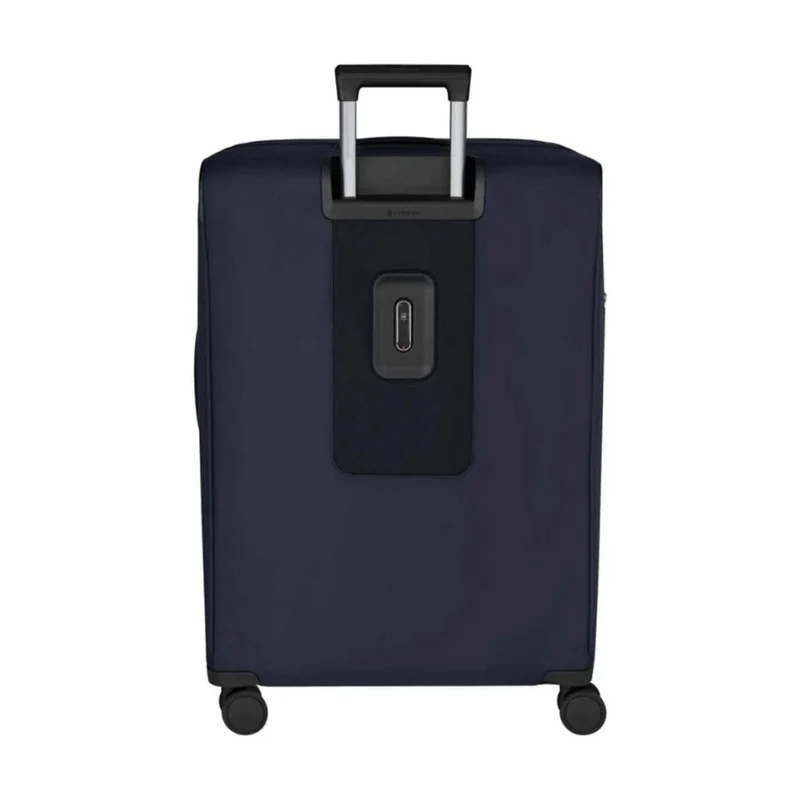 Victorinox 7.0 Werks Traveller Expandable Softside Suitcase Luggage L Navy Large
