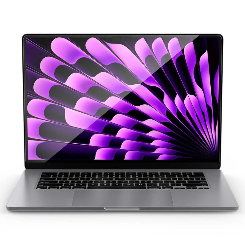 Spigen MacBook Air 15" 2026/2025/2024/2023 (M5/M4/M3/M2) GLAS.tR Slim Glass Screen Protector 1PC (Clear)