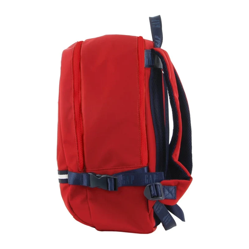 GAP Men's Nylon Travel/School & Casual Backpack Bag w/ Zip Pocket 28x40cm Red