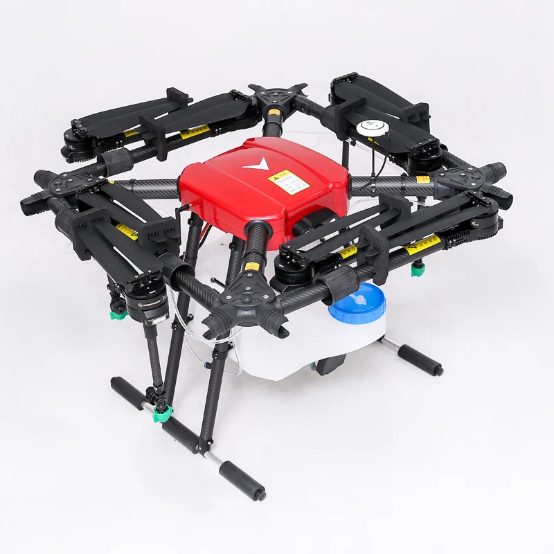 10L10kg payload uav fumigation drone agricultural sprayer auto avoid obstacle radar agriculture drone