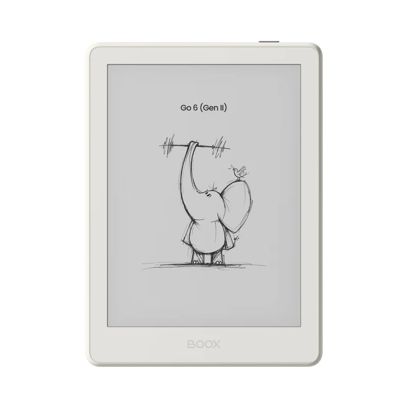 BOOX Go 6 Gen II 6" E-Ink eReader - 32GB - Shell