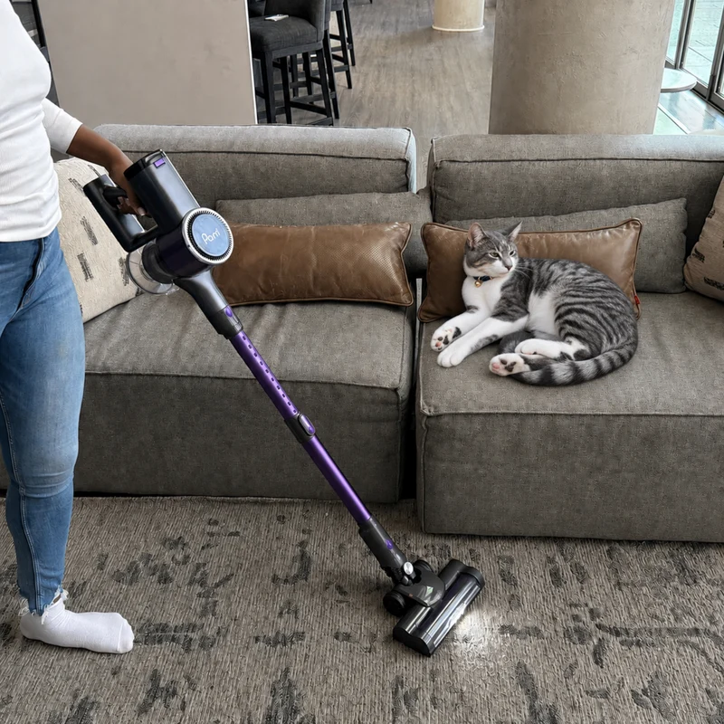 Panni - S2 MAX Pet S7219P Aspirateur balai sans fil 5-en-1 pour animaux avec outil motorisé pour animaux